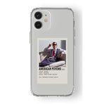 Multitronic Iphone 12 Mini ile Uyumlu American Psycho Paralorid Poster Tasarım Baskılı Şeffaf Kılıf