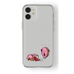 Multitronic iPhone 12 Mini Uyumlu Donut Tasarım Baskılı Şeffaf Kılıf