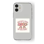 Multitronic iPhone 12 Mini Uyumlu Pizza Tasarım Baskılı Şeffaf Kılıf