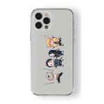 Multitronic iPhone 12 Pro ile Uyumlu Demon Slayer 3 Tasarım Baskılı Şeffaf Kılıf