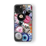 Multitronic Iphone 13 ile Uyumlu Bilardo Topları Tasarım Baskılı Şeffaf Kılıf