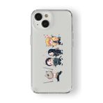 Multitronic iPhone 13 Mini ile Uyumlu Demon Slayer 3 Tasarım Baskılı Şeffaf Kılıf