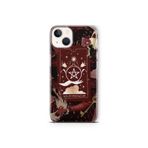 Multitronic iPhone 13 Mini ile Uyumlu Tarot Kart Desenli Şeffaf Telefon Kılıfı
