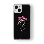 Multitronic iPhone 13 Mini Uyumlu Ufo Tasarım Baskılı Şeffaf Kılıf