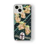 Multitronic iPhone 14 Plus ile Uyumlu Baby Yoda Tasarım Baskılı Şeffaf Kılıf