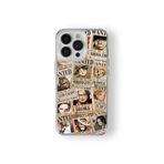 Multitronic iPhone 14 Pro Max Uyumlu Wanted One Piece Tasarım Baskılı Şeffaf Kılıf
