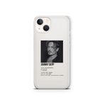 Multitronic iPhone 15 Plus Uyumlu Johnny Depp Poster Tasarım Baskılı Şeffaf Kılıf
