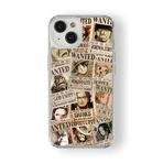 Multitronic iPhone 15 Plus Uyumlu Wanted One Piece Tasarım Baskılı Şeffaf Kılıf
