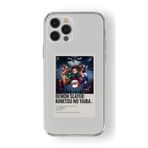 Multitronic iPhone 15 Pro ile Uyumlu Demon Slayer Paralorid Poster Tasarım Baskılı Şeffaf Kılıf