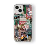 Multitronic iPhone 15 Uyumlu Boston Red Sox Tasarım Baskılı Şeffaf Kılıf