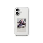 Multitronic iPhone 16 ile Uyumlu American Psycho Paralorid Poster Tasarım Baskılı Şeffaf Kılıf
