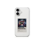 Multitronic iPhone 16 ile Uyumlu Demon Slayer Paralorid Poster Tasarım Baskılı Şeffaf Kılıf