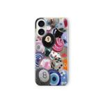 Multitronic iPhone 16 Plus ile Uyumlu Bilardo Topları Tasarım Baskılı Şeffaf Kılıf