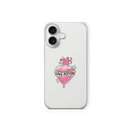 Multitronic iPhone 16 Plus ile Uyumlu Love Potion Tasarım Baskılı Şeffaf Kılıf