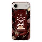 Multitronic iPhone 17 Air ile Uyumlu Tarot Kart Desenli Şeffaf Telefon Kılıfı