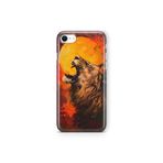 Multitronic iPhone 6 Plus / 6s Plus ile Uyumlu Aslan Desenli Şeffaf Telefon Kılıfı