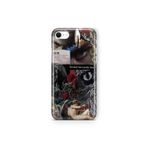 Multitronic iPhone 6 Plus / 6s Plus ile Uyumlu Devil Face Desenli Şeffaf Telefon Kılıfı