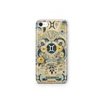Multitronic iPhone 6 Plus / 6s Plus ile Uyumlu İkizler Burcu Desenli Şeffaf Telefon Kılıfı