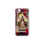 Multitronic iPhone 6 Plus / 6s Plus ile Uyumlu İmparatoriçe Tarot Desenli Şeffaf Telefon Kılıfı