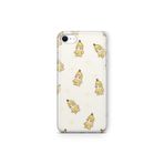 Multitronic iPhone 6 Plus / 6s Plus ile Uyumlu, Muz Kostümlü Kedi Desenli, Şeffaf Telefon Kılıfı