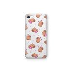 Multitronic iPhone 6 Plus / 6s Plus ile Uyumlu Sevimli Kapibara Desenli Şeffaf Telefon Kılıfı