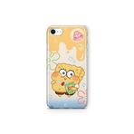 Multitronic iPhone 6 Plus / 6s Plus ile Uyumlu SpongeBob Desenli Şeffaf Telefon Kılıfı