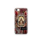Multitronic iPhone 6 Plus / 6s Plus ile Uyumlu The Empress Kraliçe Tarot Desenli Şeffaf Telefon Kılıfı