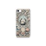 Multitronic iPhone 6 Plus / 6s Plus ile Uyumlu Yengeç Burcu Desenli Şeffaf Telefon Kılıfı