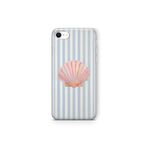 Multitronic iPhone 6 Plus ve iPhone 6s Plus ile Uyumlu Deniz Kabuğu Desenli Şeffaf Telefon Kılıfı