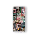 Multitronic iPhone 7 Plus ve 8 Plus Uyumlu Boston Red Sox Tasarım Baskılı Şeffaf Kılıf
