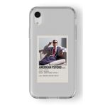 Multitronic Iphone XR ile Uyumlu American Psycho Paralorid Poster Tasarım Baskılı Şeffaf Kılıf