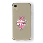 Multitronic Iphone XR ile Uyumlu Love Potion Tasarım Baskılı Şeffaf Kılıf