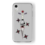 Multitronic Iphone XR ile Uyumlu Sasuke Sharingan Tasarım Baskılı Şeffaf Kılıf