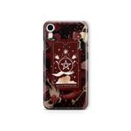 Multitronic iPhone XR ile Uyumlu Tarot Kart Desenli Şeffaf Telefon Kılıfı
