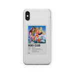 Multitronic iPhone Xs Max Uyumlu Winx Club Poster Tasarım Baskılı Şeffaf Kılıf
