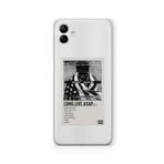 Multitronic Samsung Galaxy A04 ile Uyumlu Asap Rocky Palaroid Poster Tasarım Baskılı Şeffaf Kılıf