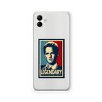 Multitronic Samsung Galaxy A04 ile Uyumlu Barney Legendary Tasarım Baskılı Şeffaf Kılıf
