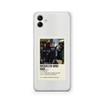 Multitronic Samsung Galaxy A04 ile Uyumlu Brooklyn99 Palaroid Poster Tasarım Baskılı Şeffaf Kılıf