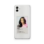 Multitronic Samsung Galaxy A04 ile Uyumlu Cardi B Paralorid Poster Tasarım Baskılı Şeffaf Kılıf