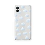 Multitronic Samsung Galaxy A04 ile Uyumlu Clouds Tasarım Baskılı Şeffaf Kılıf