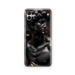 Multitronic Samsung Galaxy A04 ile Uyumlu David Statue Tasarım Baskılı Şeffaf Kılıf, laroa040268