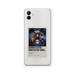 Multitronic Samsung Galaxy A04 ile Uyumlu Demon Slayer Paralorid Poster Tasarım Baskılı Şeffaf Kılıf