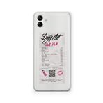Multitronic Samsung Galaxy A04 ile Uyumlu Doja Cat Hot Pink Albüm Fişi Tasarım Baskılı Şeffaf Kılıf