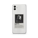 Multitronic Samsung Galaxy A04 ile Uyumlu Drake Paralorid Poster Tasarım Baskılı Şeffaf Kılıf