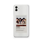 Multitronic Samsung Galaxy A04 ile Uyumlu Friends Palaroid Poster Tasarım Baskılı Şeffaf Kılıf