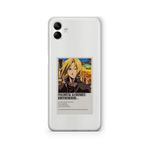 Multitronic Samsung Galaxy A04 ile Uyumlu Full Metal Alchemist Tasarım Baskılı Şeffaf Kılıf