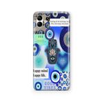 Multitronic Samsung Galaxy A04 ile Uyumlu Happy Mind Tasarım Baskılı Şeffaf Kılıf