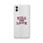 Multitronic Samsung Galaxy A04 ile Uyumlu Kill This Love Tasarım Baskılı Şeffaf Kılıf