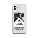Multitronic Samsung Galaxy A04 ile Uyumlu Lana Del Rey 2 Tasarım Baskılı Şeffaf Kılıf
