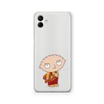 Multitronic Samsung Galaxy A04 ile Uyumlu Stewie Griffin Tasarım Baskılı Şeffaf Kılıf